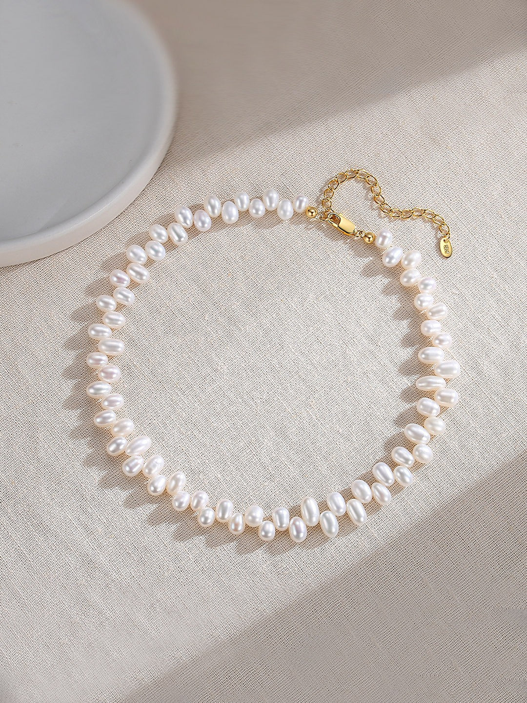 Pearl Choker Necklace 