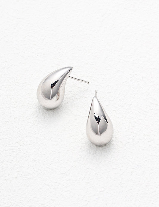 Waterdrop Silver Earrings