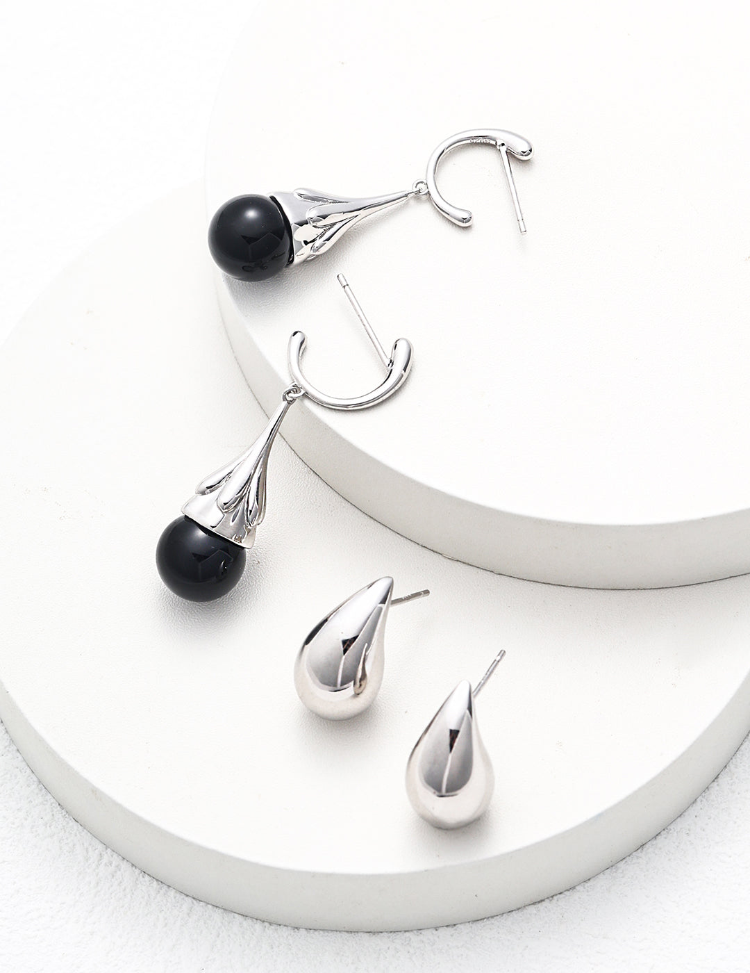 Waterdrop Silver Earrings