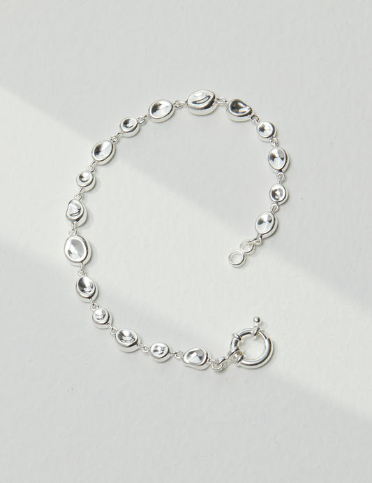 Plain Silver Bracelet