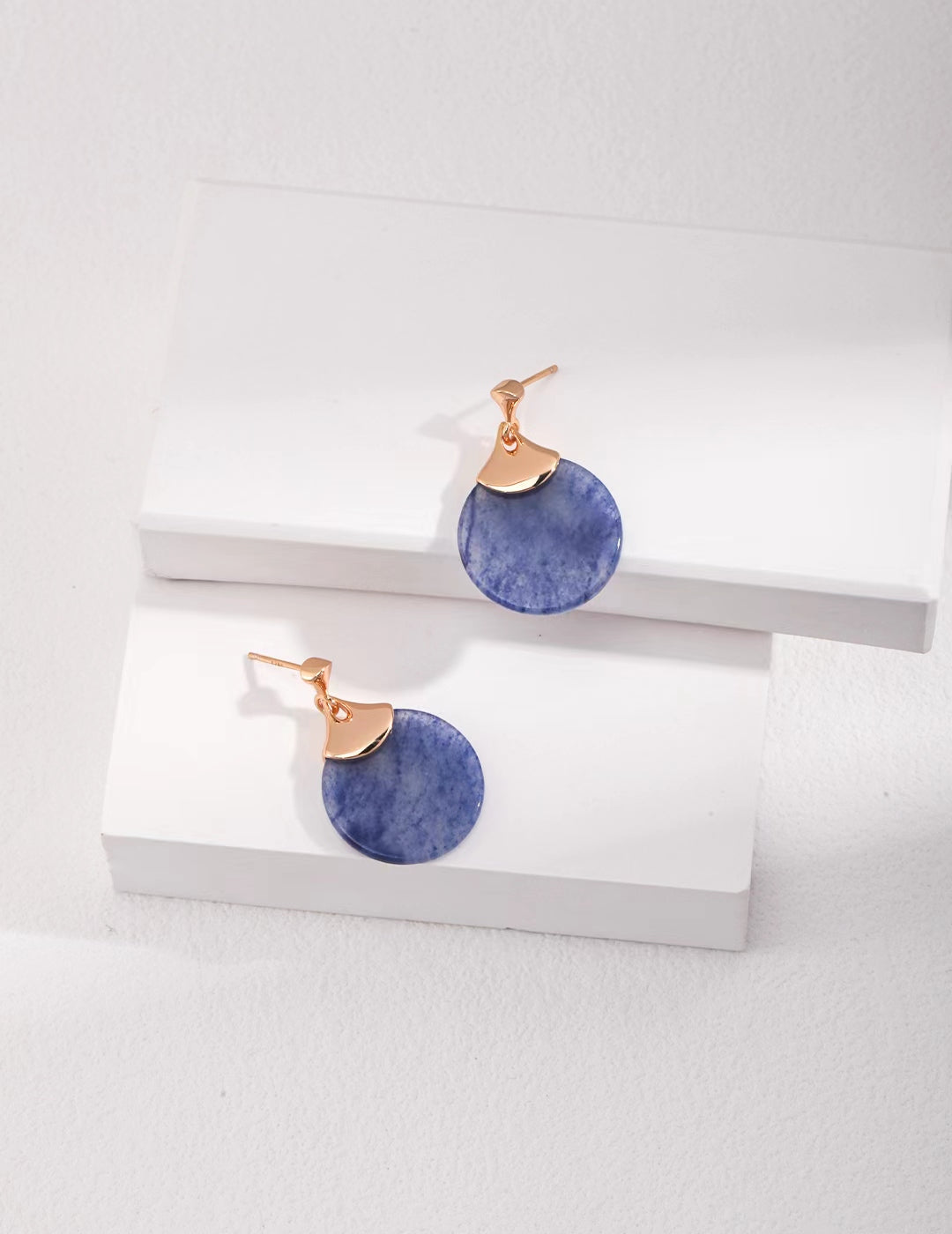 Blue Aventurine Earrings