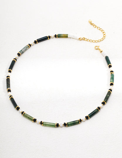 Green Agate Necklace