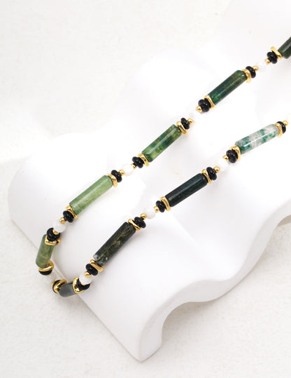 Green Agate Necklace