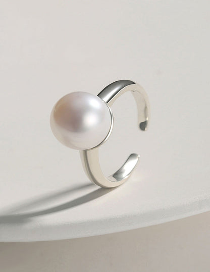 Adjustable Pearl Ring