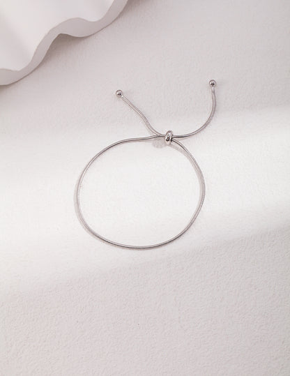 Minimalist Silver Bracelet