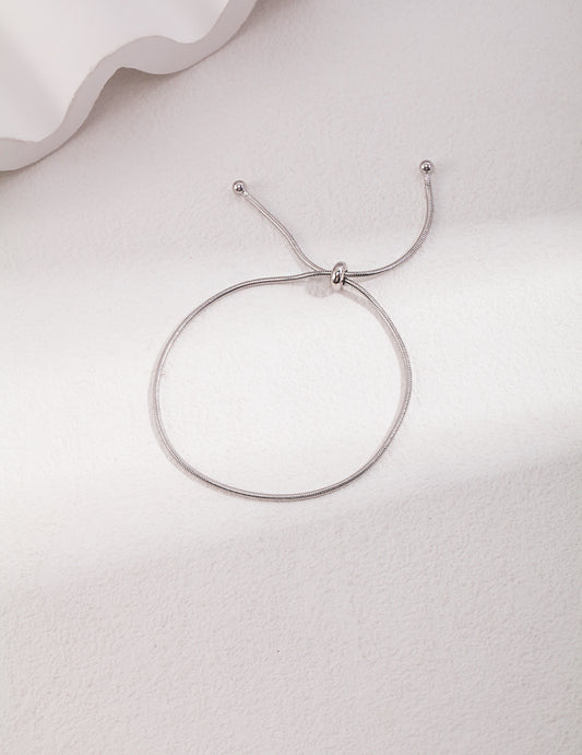 Minimalist Silver Bracelet