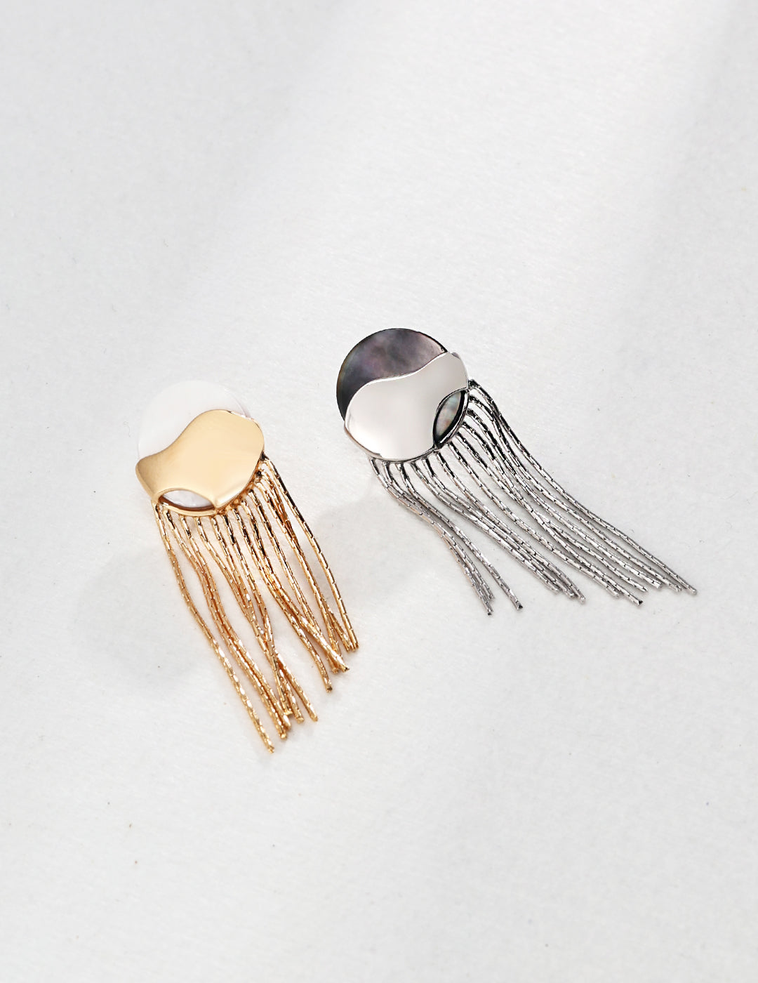 Silver Shell Earrings